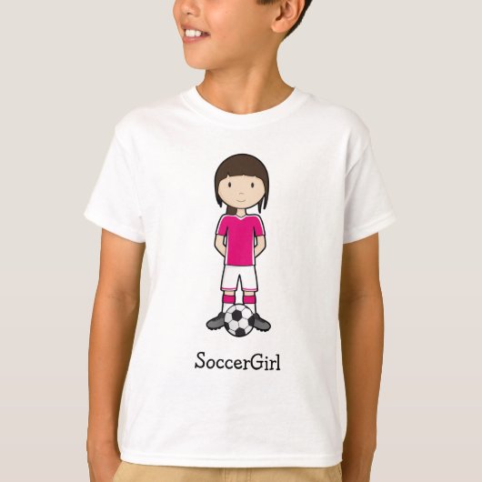 SoccerGirl T-Shirt (Vorderseite)