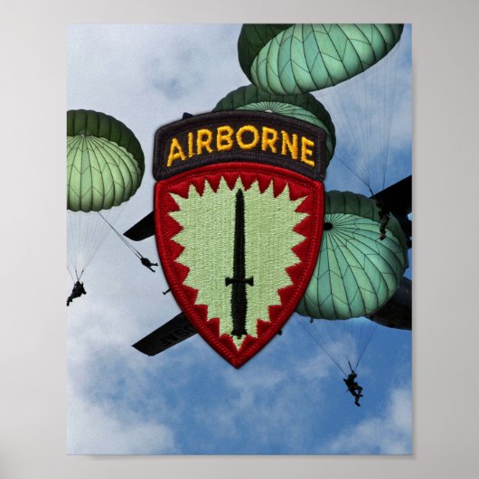 SOCEUR Spezialoperationen Europa Patch Print Poster (Vorne)