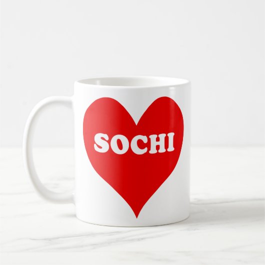 Sochi Heart Kaffeetasse (Links)