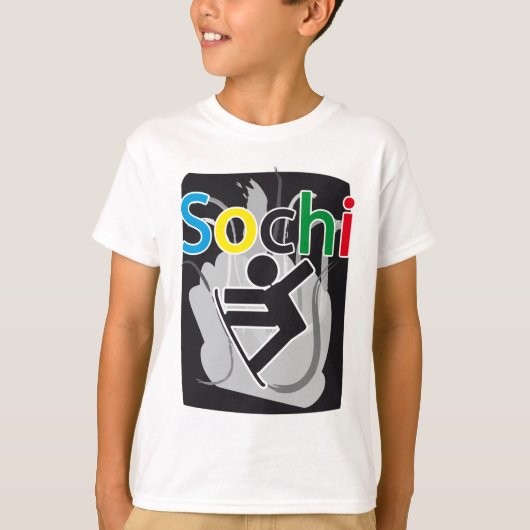 sochi snowboarden T-Shirt (Vorderseite)