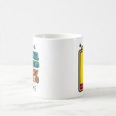 Social Battery 3 Percent – Funny Neurospicy Introv Kaffeetasse (Mittel)