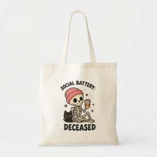 Social Battery Halloween-Tasche Tragetasche
