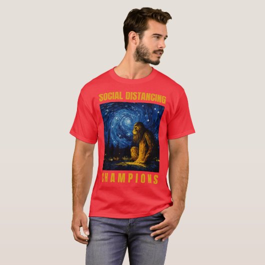 Social Distancing Champions T-Shirt (Vorne ganz)