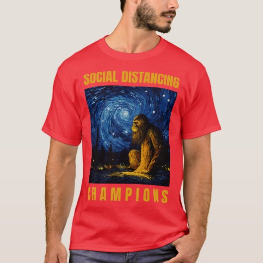 Social Distancing Champions T-Shirt (Vorderseite)