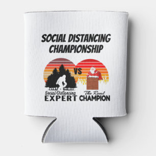 Social Distancing Meisterschaft - Yeti Weihnachtsm Dosenkühler