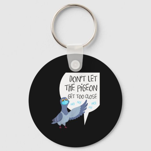 Social Distancing Parody Don't Let The Geon Get To Schlüsselanhänger (Vorderseite)