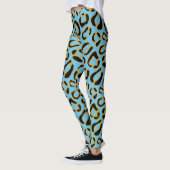 Social Leopard Print Pattern Leggings (Links)