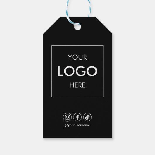 Social Media-Beruflich Geschenkanhänger (Vorderseite)