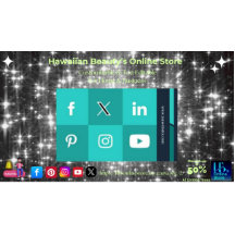 Social Media Business Cards mit 7 Packungen mit 10