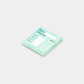 Social Media Follower-Tracker Post-It® Notizen (angewinkelt)