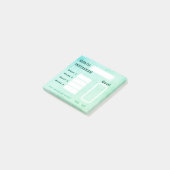 Social Media Followers Tracker Post-It® Notes Post-it Klebezettel (angewinkelt)