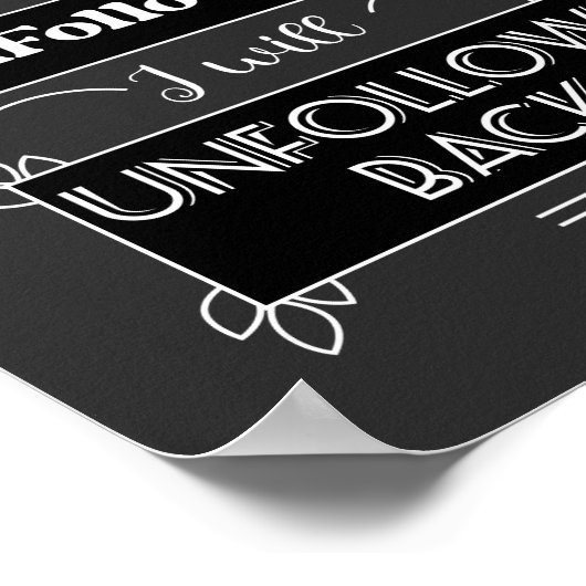 Social Media Funny Quotes Poster (Ecke)