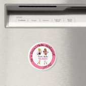 Social Media Girlfriends Magnet (In Situ (Geschirrspüler))