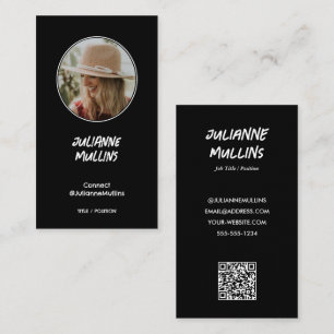 Social Media Influencer QR Code Visitenkarte