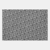 Social Media Killed Romance Geschenkpapier Set (Vorderseite 3)