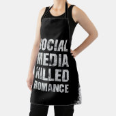 Social Media Killed Romance Schürze (InSitu)