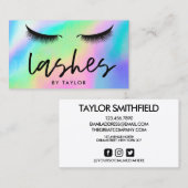 Social Media Lashes Visitenkarte (Vorne/Hinten)