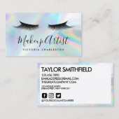 Social Media Lashes Visitenkarte (Vorne/Hinten)