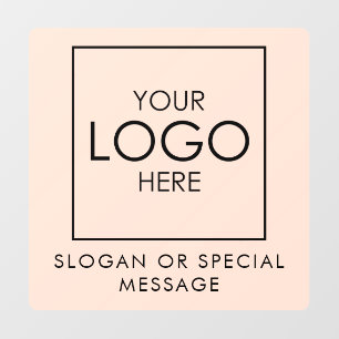 Social Media QR Code Verbinde dich mit uns Modern  Fensteraufkleber