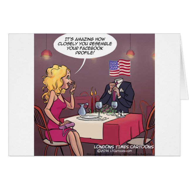 Social Media Verabreden Funny (Vorderseite (Horizontal))