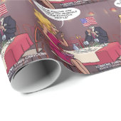 Social Media Verabreden Funny Geschenkpapier (Rolleneckpunkt)