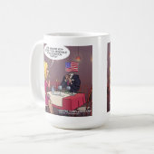 Social Media Verabreden Funny Kaffeetasse (Vorderseite Links)