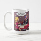 Social Media Verabreden Funny Kaffeetasse (Links)