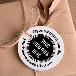 Social Media & Website des modernen Round-Business Gummistempel