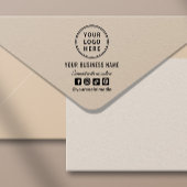 Social-Media-Werbung für Firmenlogos Permastempel