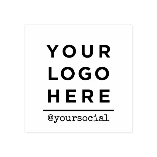 Social Network für Unternehmen Gummistempel (Prägung)