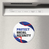 Social Security Political Anti Trump Accessory Magnet (In Situ (Geschirrspüler))