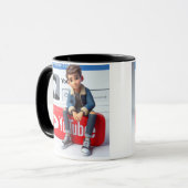 Social Vibes Tasse Youtube Logo-Design (Vorderseite Links)