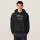 Social Work Advocate Support Empower Hoodie (Vorne ganz)