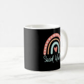 Social Worker Abschluss Gift 2021 MSW BSW PhD Kaffeetasse (VorderseiteRechts)