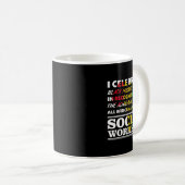 Social Worker African American Black History Zitat Kaffeetasse (VorderseiteRechts)