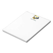 Social Worker Butterflies Notizblock (Rotiert)