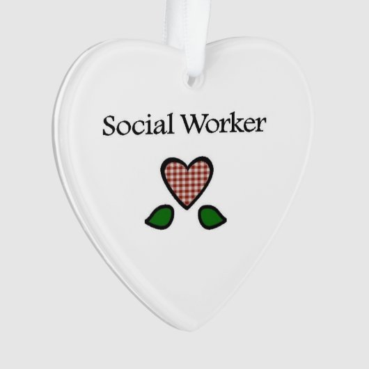Social Worker GH Ornament (Vorderseite)
