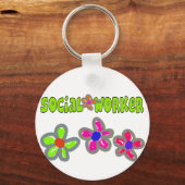 Social Worker Gifts Schlüsselanhänger (Vorderseite)