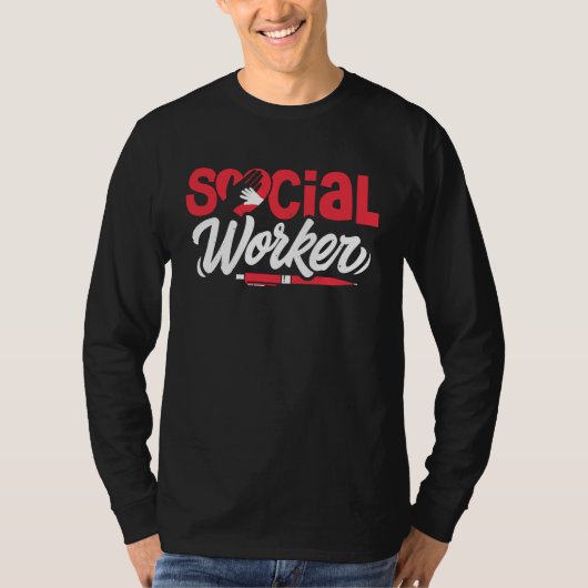 Social Worker LMSW LCSW Social Work Appreciation M T-Shirt (Vorderseite)