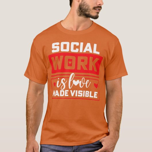 Social Worker Love boy T-Shirt (Vorderseite)