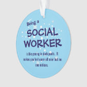 Social Worker Ornament (Vorderseite)