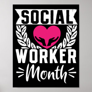 Social Worker Social Worker Month Poster