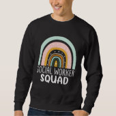 Social Worker Squad Week Appreciation Day Men Wome Sweatshirt (Vorderseite)