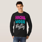 Social Worker Work Coworkers Best Friend Graduatio T-Shirt (Vorne ganz)