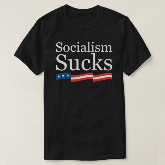 Socialism Sucks Essential T-Shirt (Design vorne)
