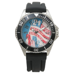 SOCIALISM USA ARMBANDUHR