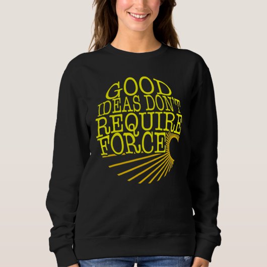 Socialist Good Ideas Noun Definition Libertarian C Sweatshirt (Vorderseite)