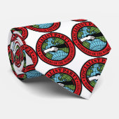 SOCIALISTISCHES PARTY USA KRAWATTE (Gerollt)