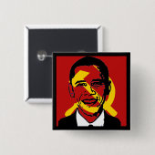 socialistobama button (Vorne & Hinten)
