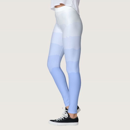 Socialite Blue Grade Ombre Pattern Leggings (Links)